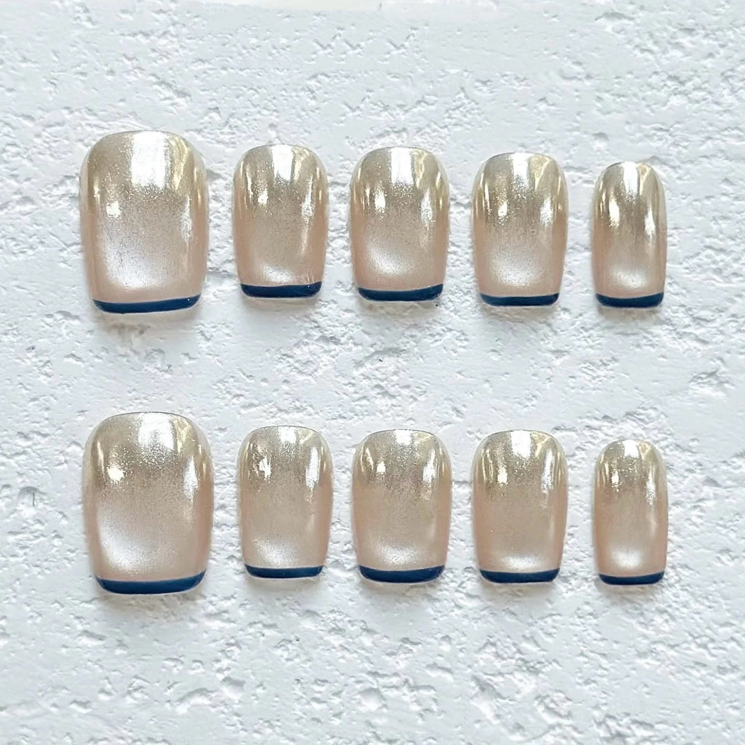 Elegant Press-On Nail Design Set