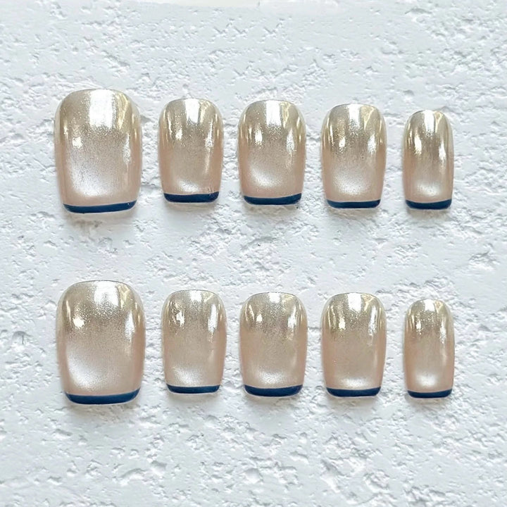 Elegant Press-On Nail Design Set
