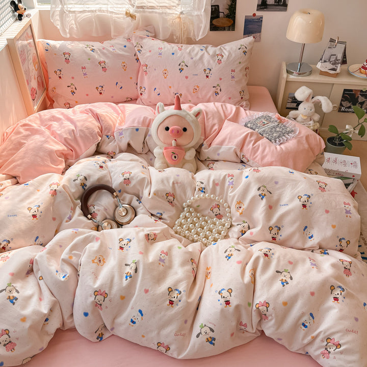 Floral Patterned Comforter Set