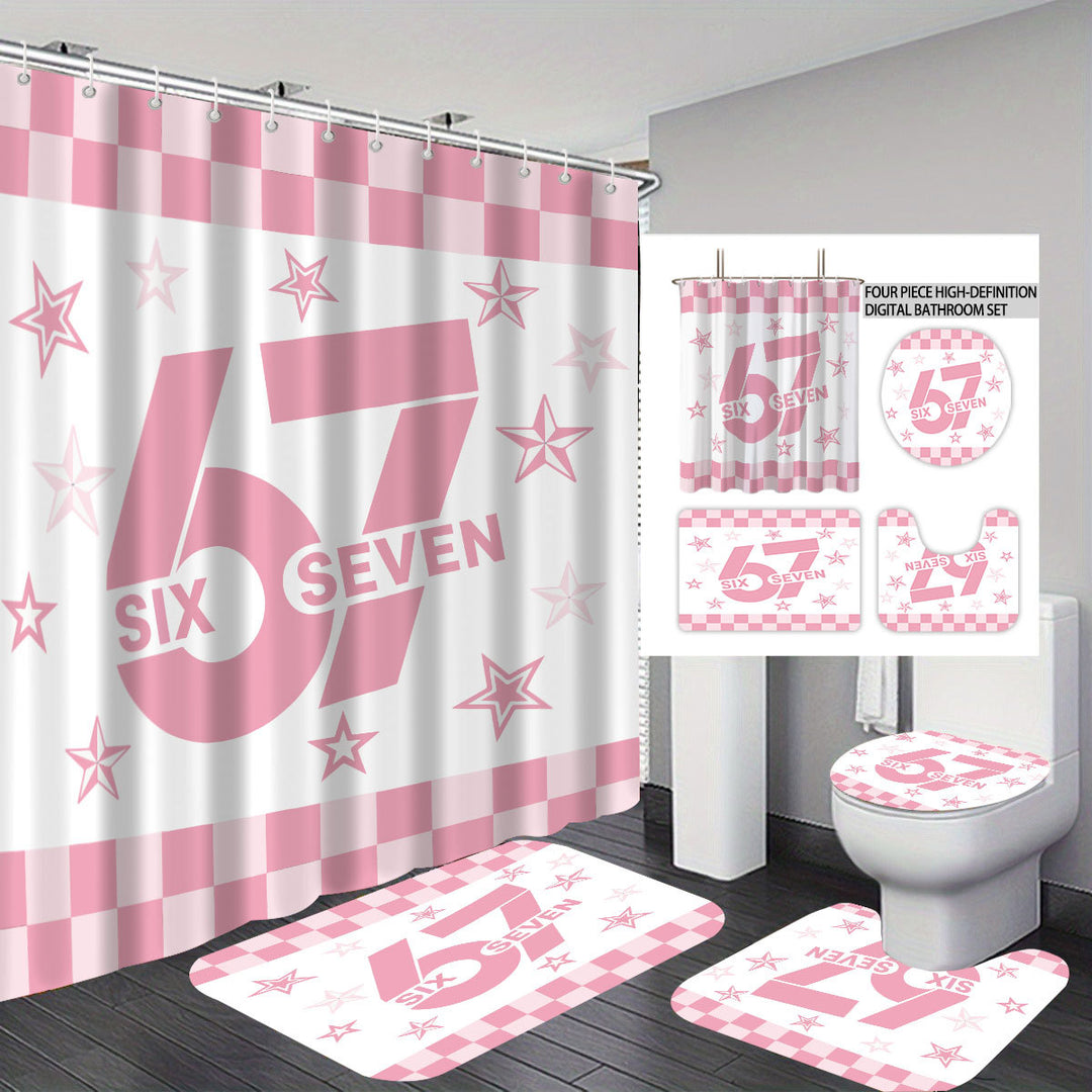 Colorful Dessert-Themed Bathroom Set Stornfield