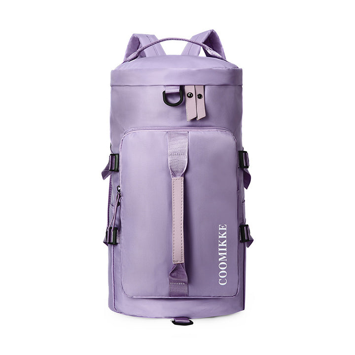 Sporty Backpack With Expandable Main Compartment Stornfield