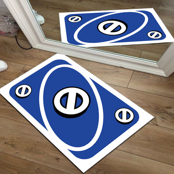 Fun and Whimsical Money-Themed Decorative Floor Mat