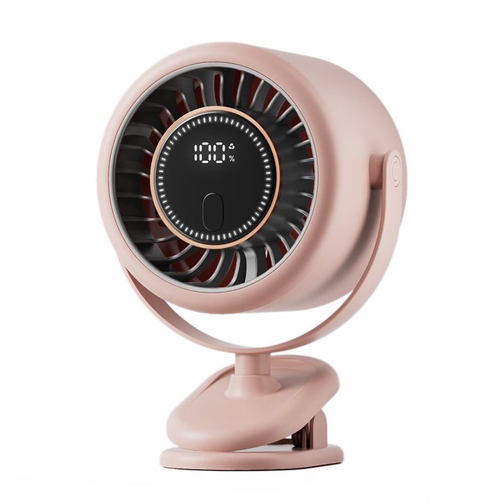 Women's portable hand fan with digital display Stornfield
