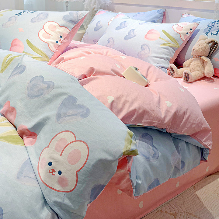 Elegant Textured Bed Linen Set