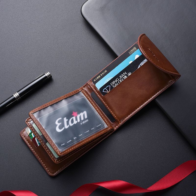 Vintage Leather Card Holder Stornfield