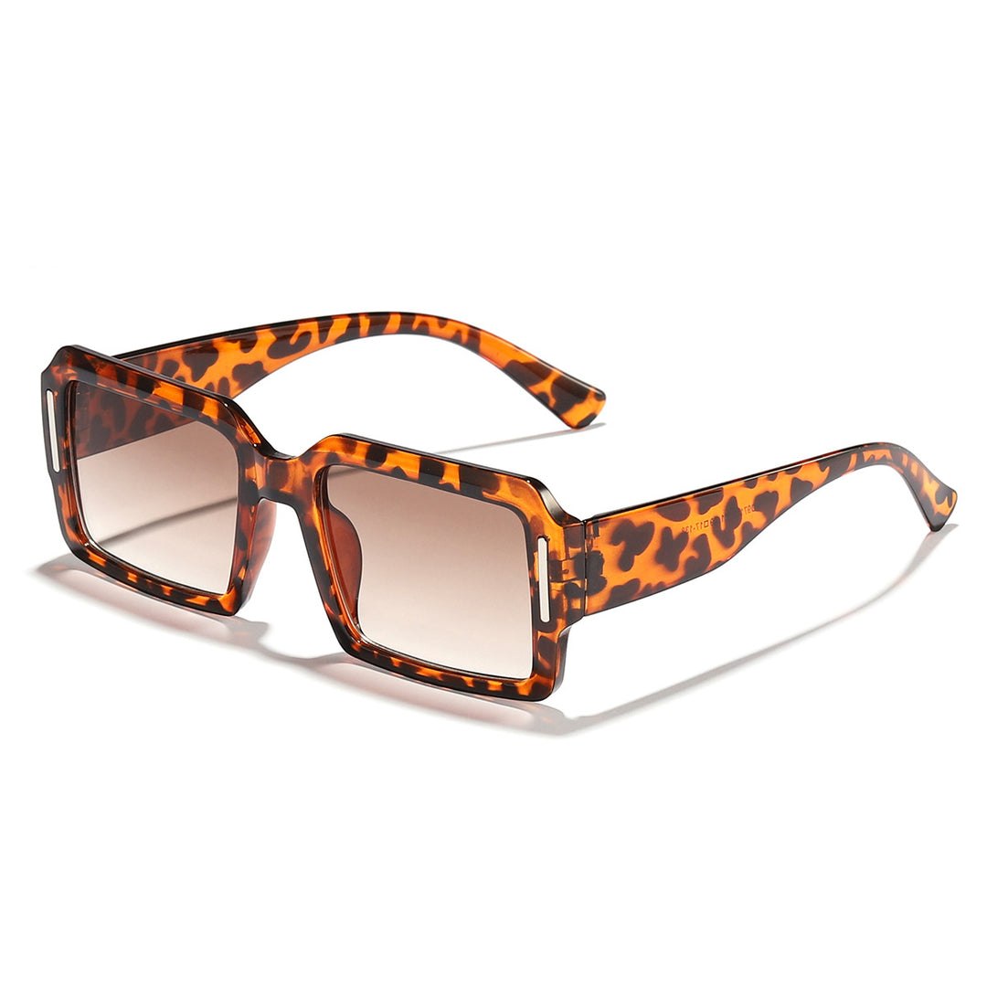 Women's fashionable square sunglasses with stylish plastic frame Stornfield