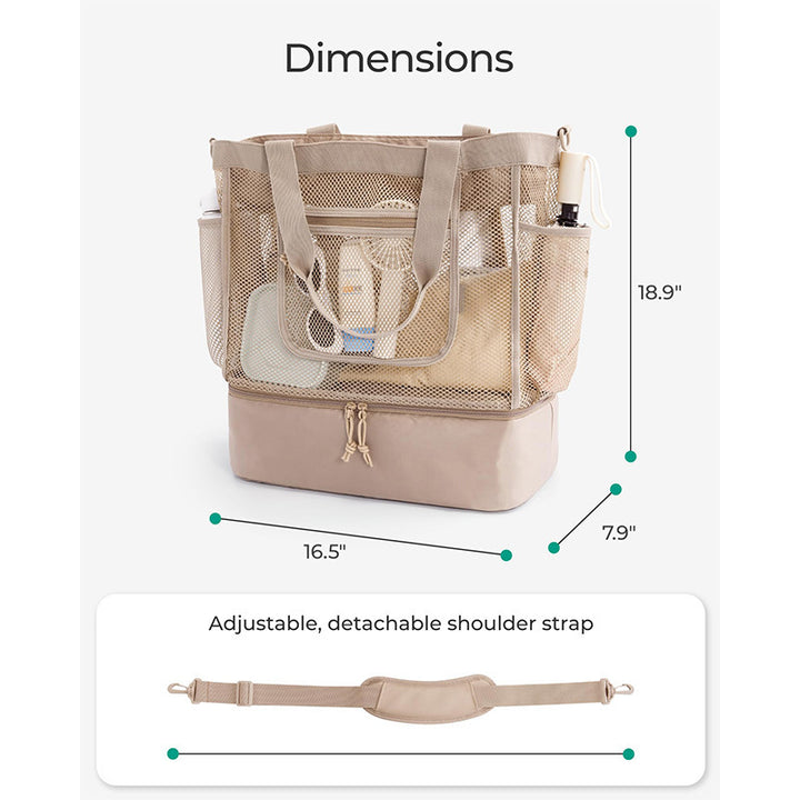 Multifunctional cooler bag with practical outer pockets Stornfield