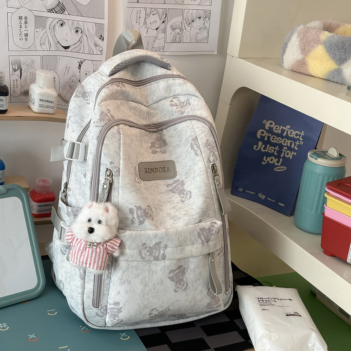 Whimsical Cartoon-Themed Backpack Stornfield