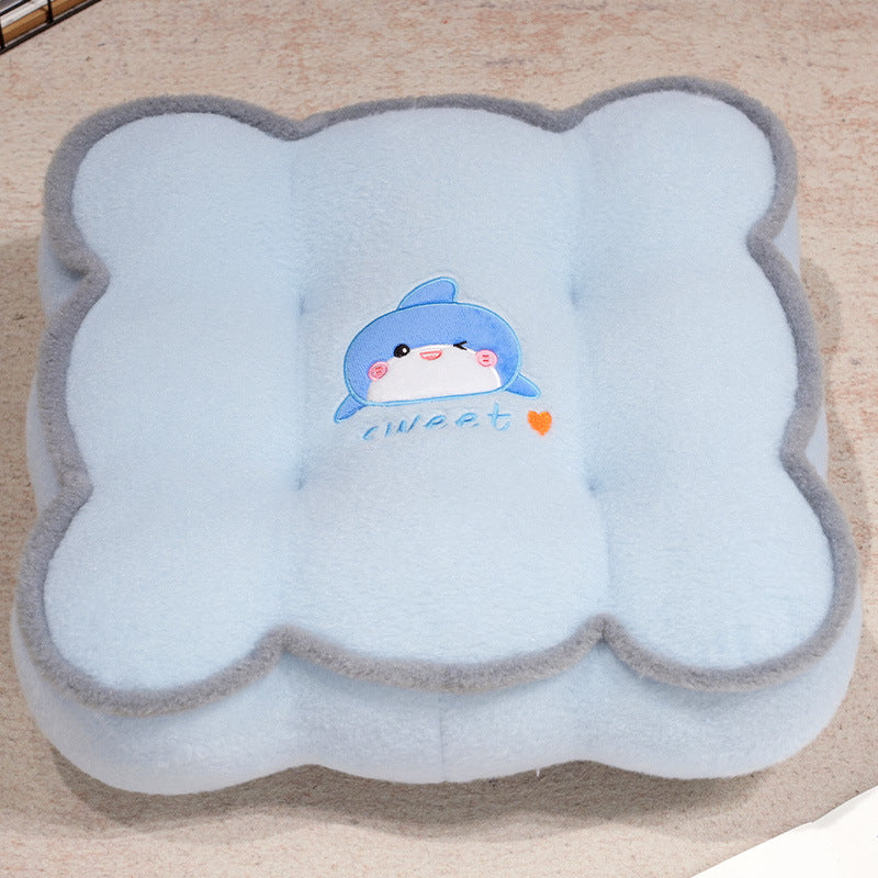 Plush pillow with animal-friendly design Stornfield