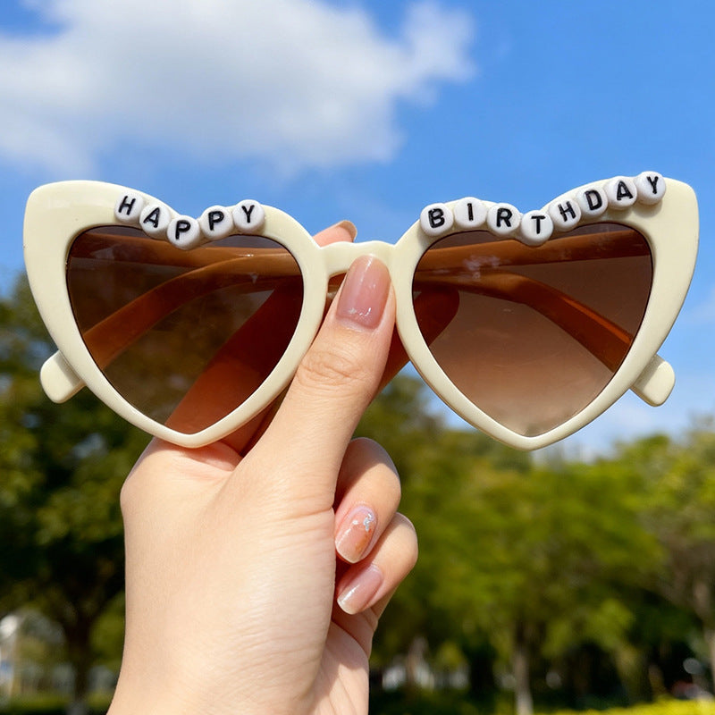 Fun Themed Heart-Shaped Sunglasses Stornfield