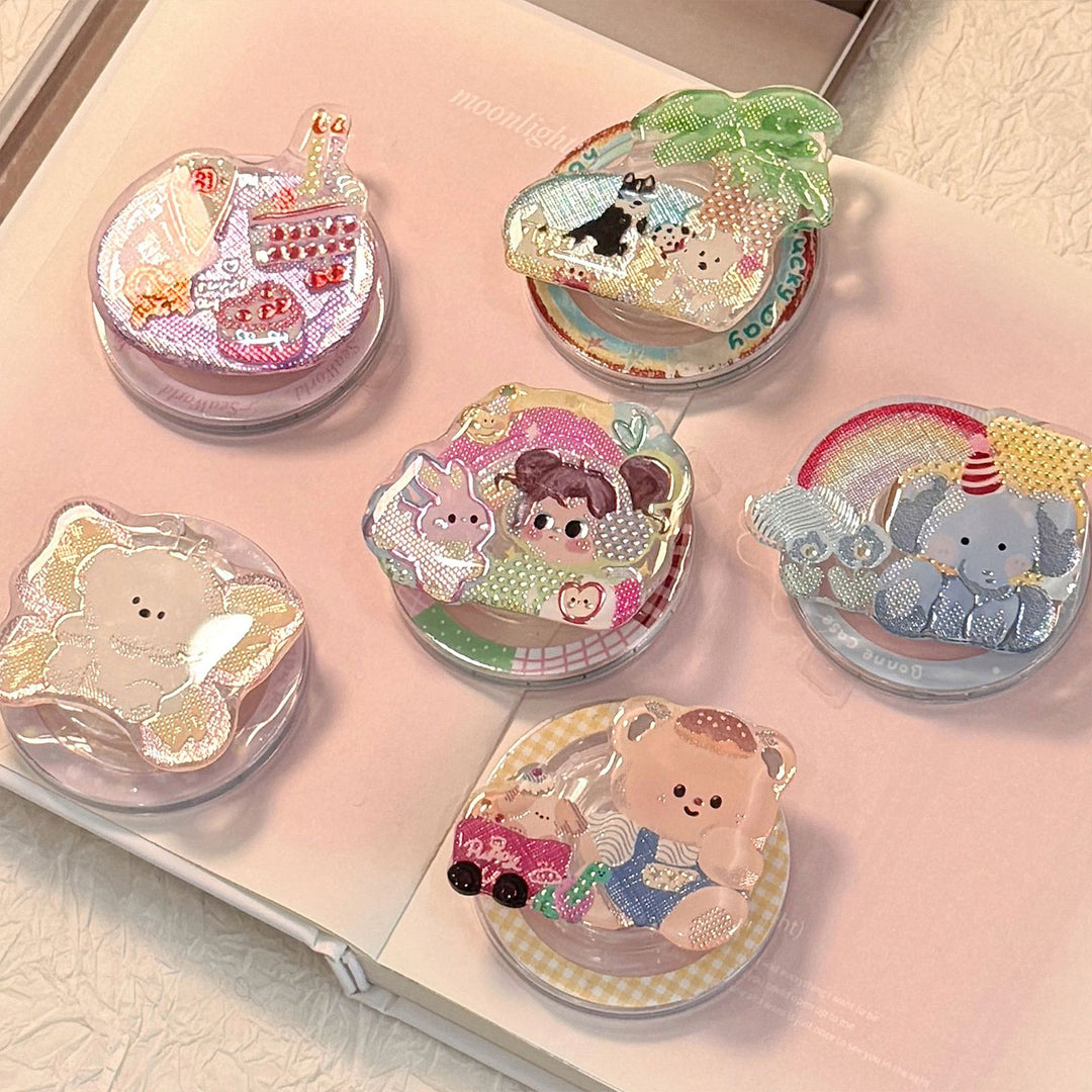 Kawaii Elephant Smartphone Finger Holder Case Stornfield
