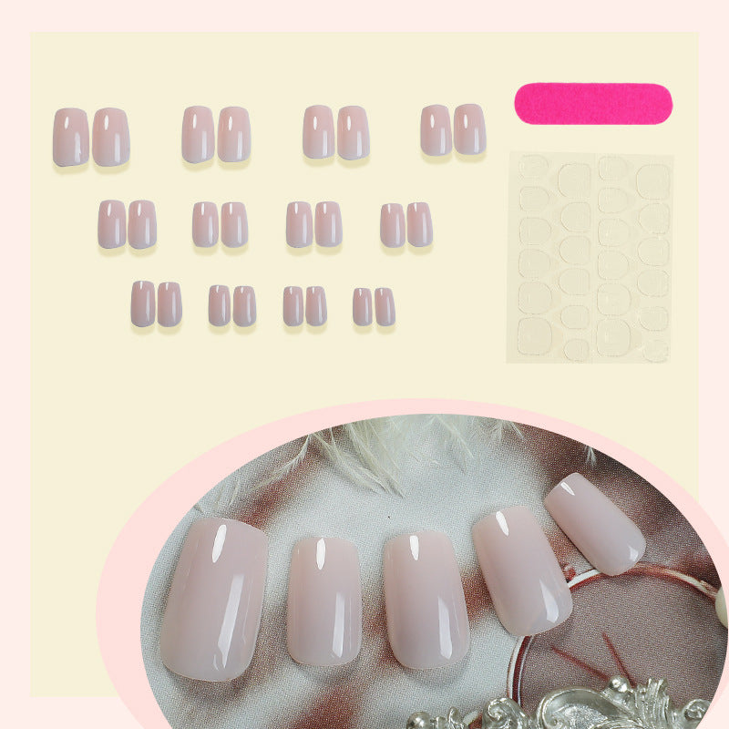 Fake nail set with shiny finish and ergonomic fit Stornfield