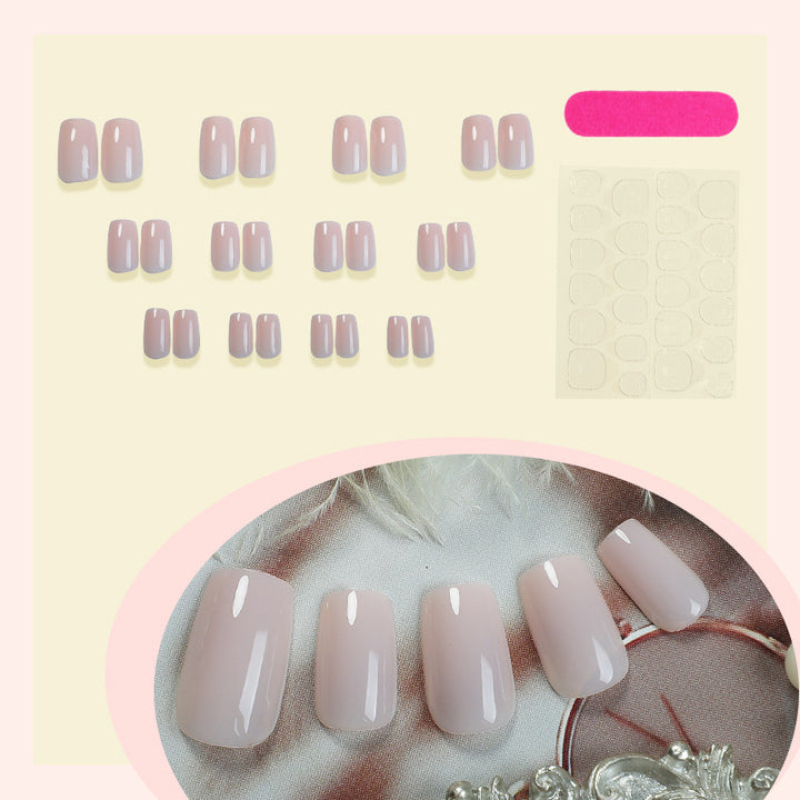Fake nail set with shiny finish and ergonomic fit Stornfield