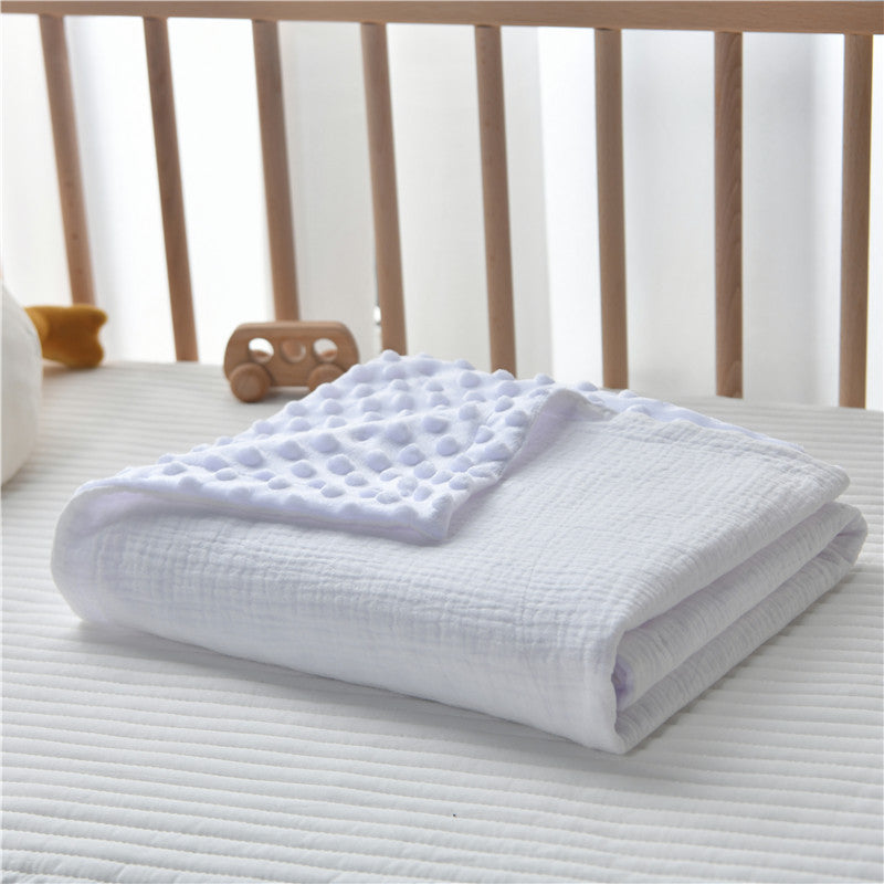 Plush Quilted Double-Sided Baby Blanket Stornfield