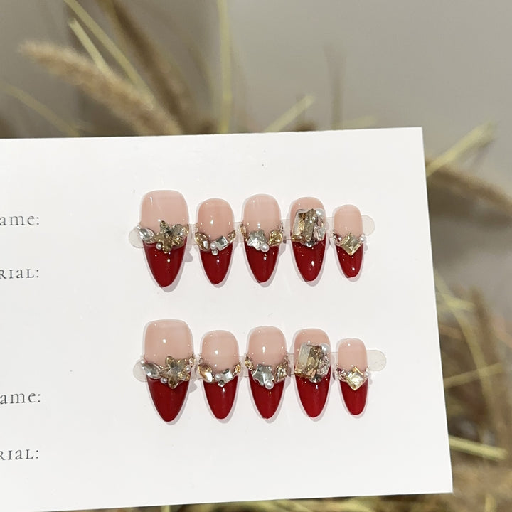 Designer Stiletto Press-On Nail Set