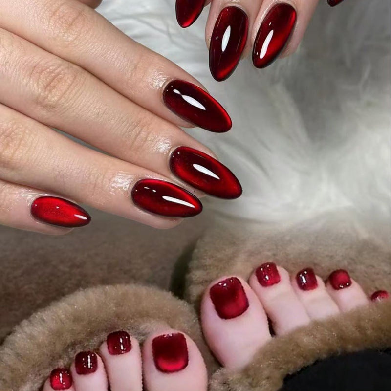 Artificial Nail Set with Shiny Effect Stornfield