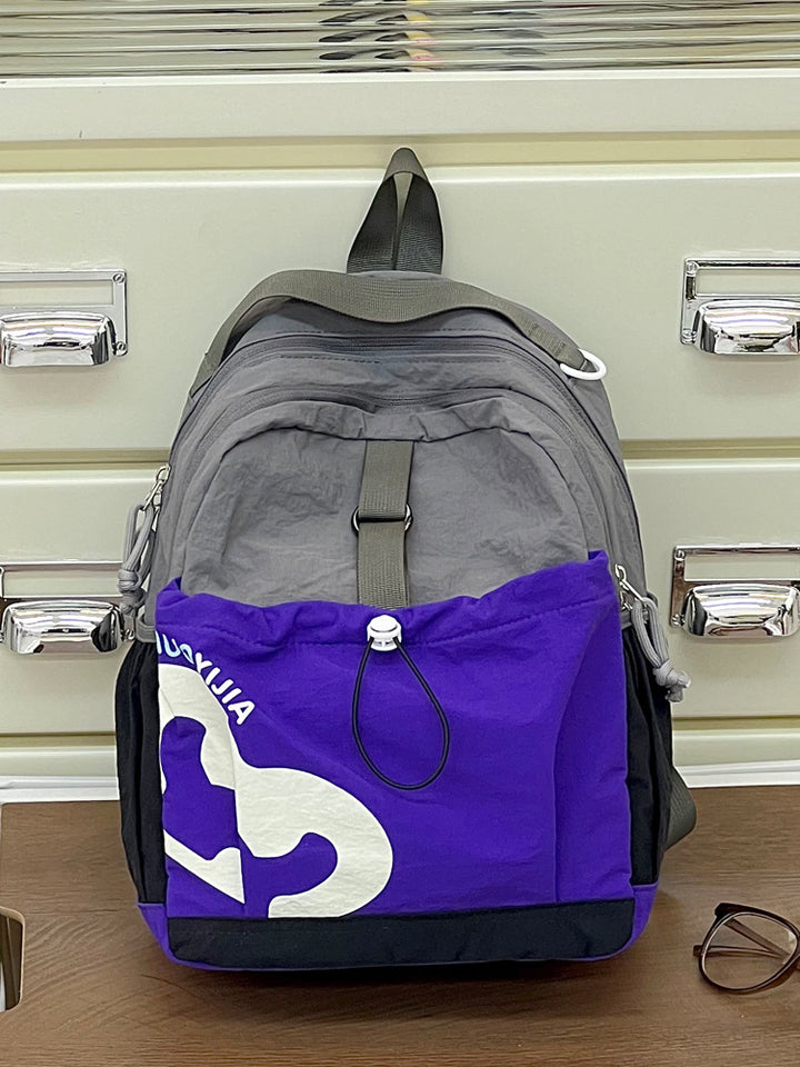 Trendy Color-Block Backpack Stornfield