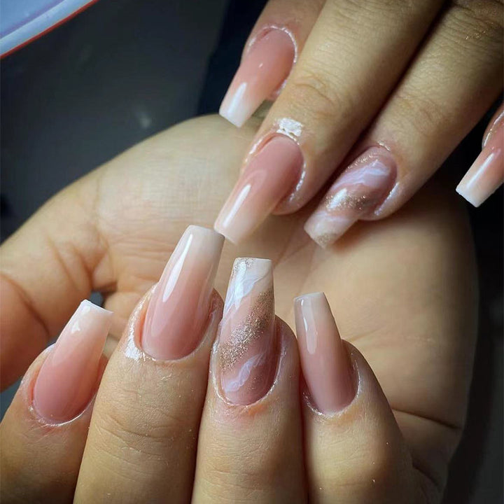 Elegant Sculpted Press-On Nails Stornfield