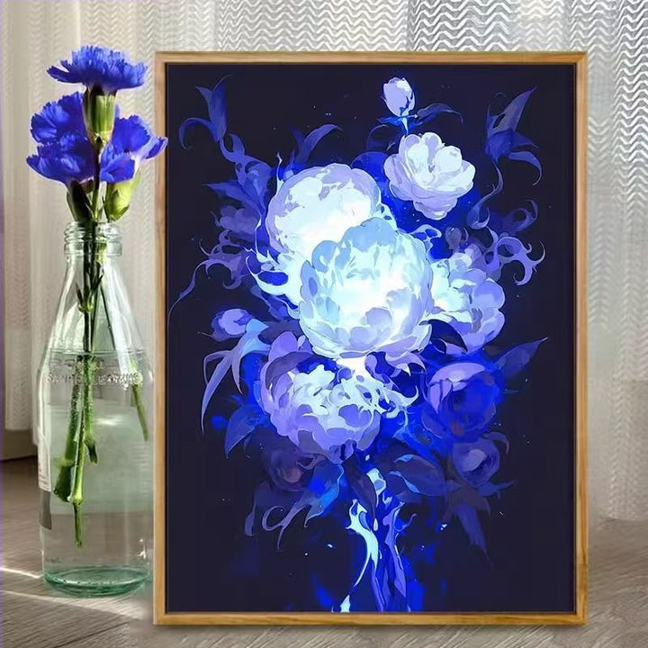 Floral Fantasy Illustration Art Print Stornfield