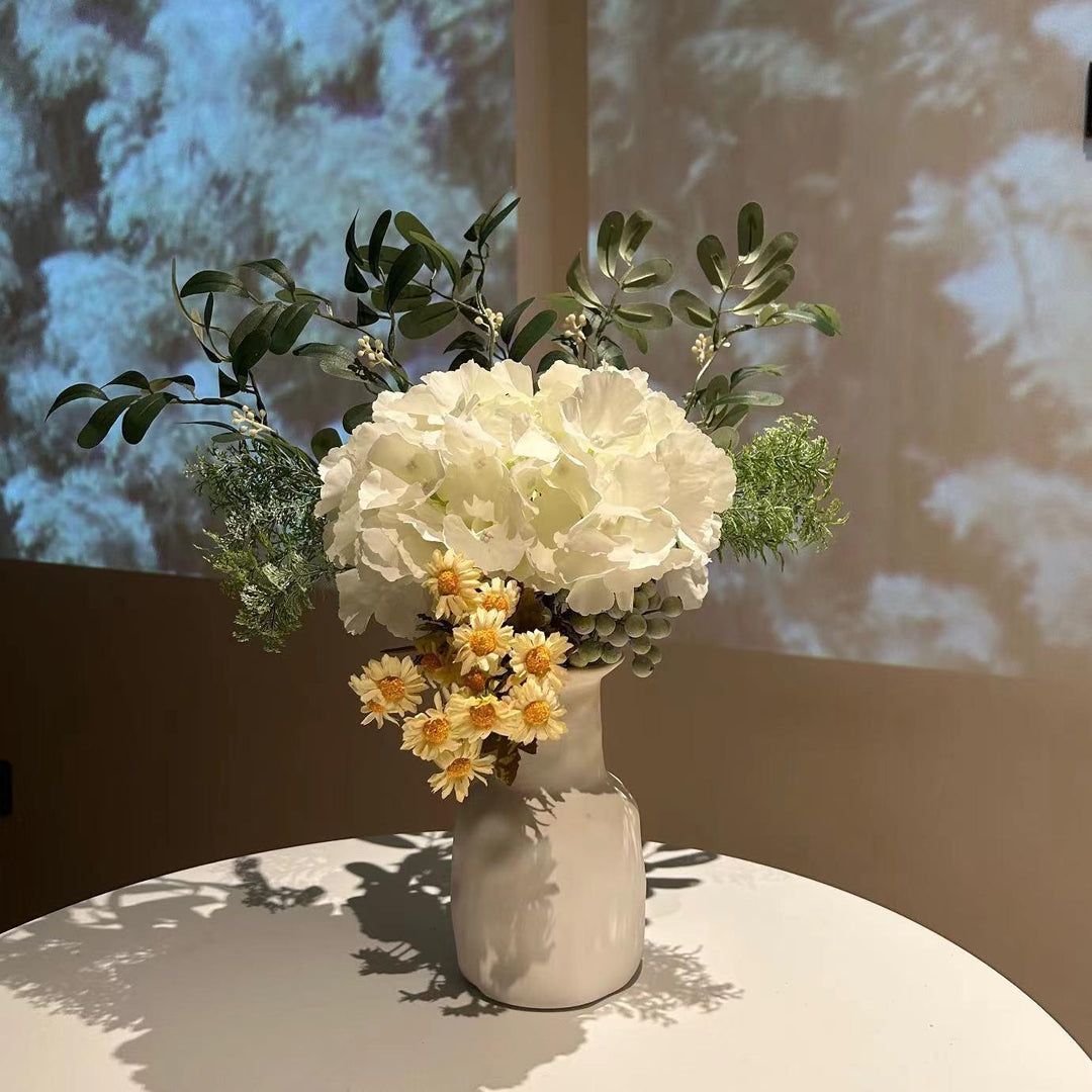 Lifelike All-Season Decorative Floral Arrangement