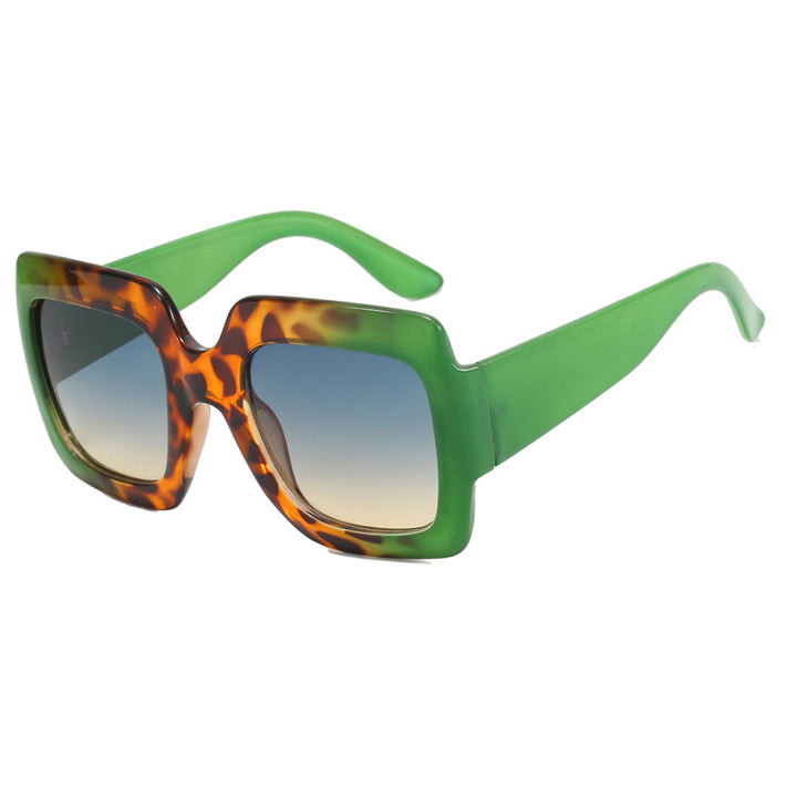 Women's oversized sunglasses with square frames and UV protection Stornfield