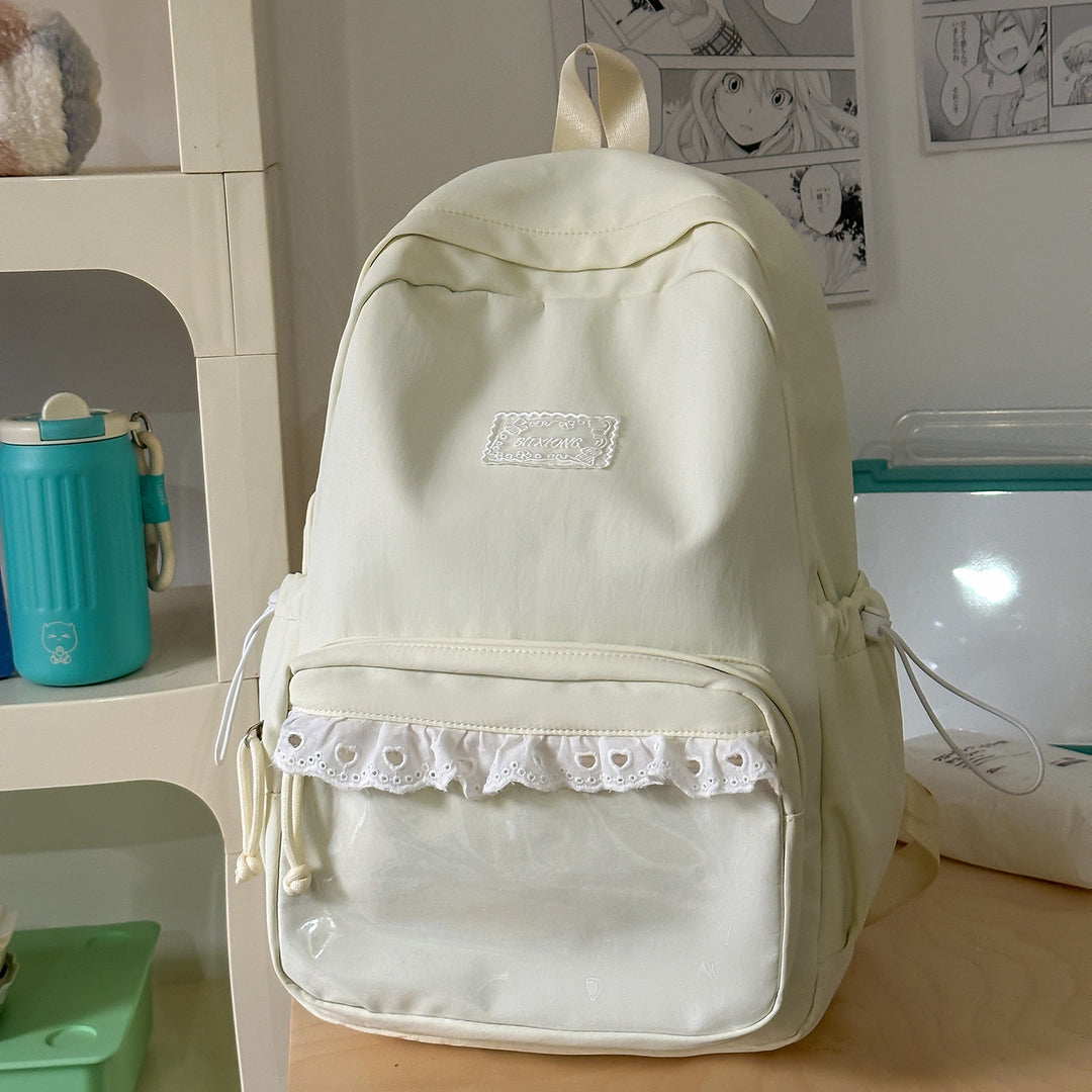 Stylish Ruffled Backpack Stornfield