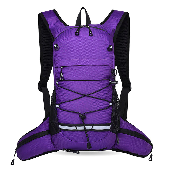 Sporty backpack with breathable mesh inserts and elastic carrying straps Stornfield