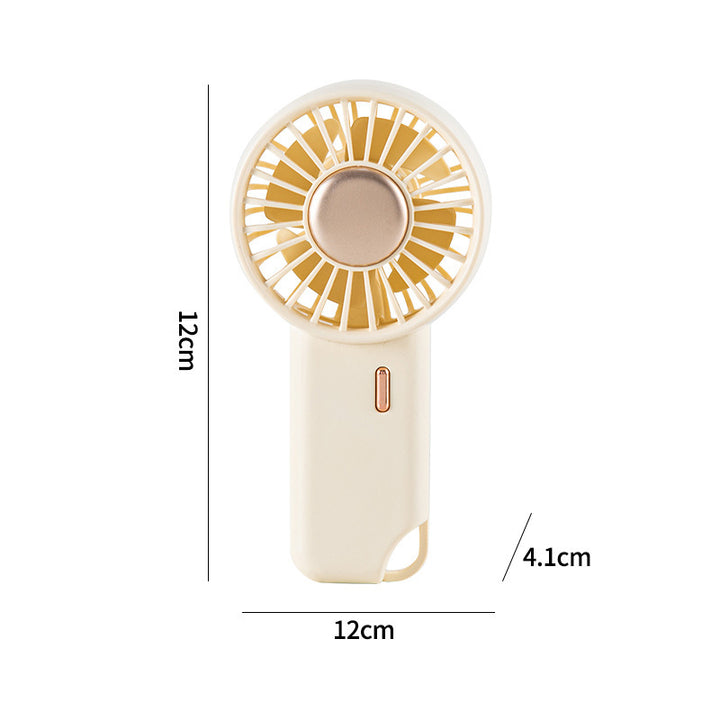 Ladies portable hand fan with ergonomic design and USB charging Stornfield