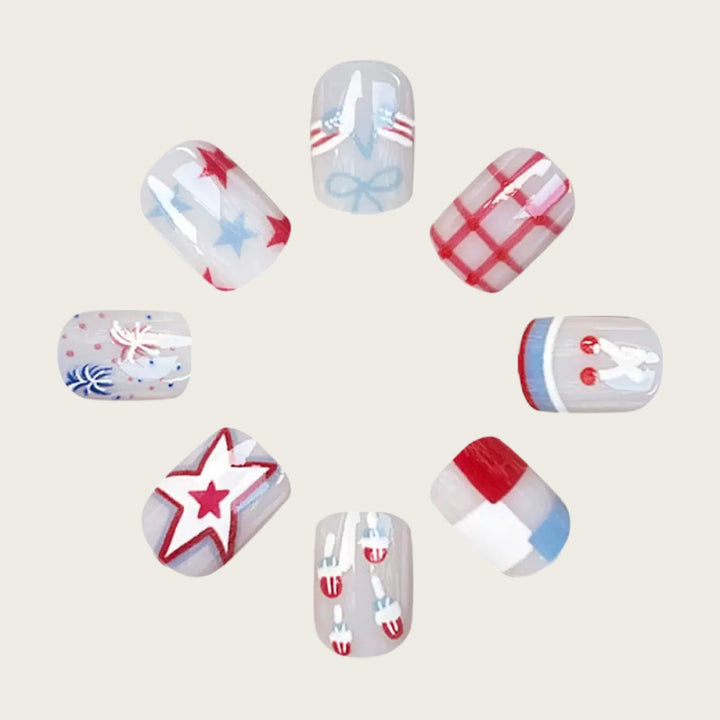 Creative nail art with summer motifs Stornfield