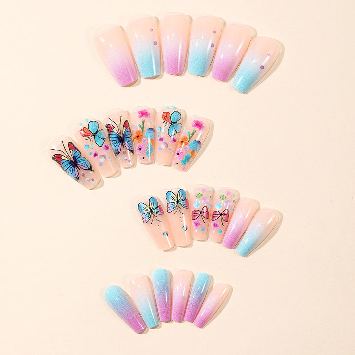 Artistic Butterfly Nail Decoration Set Stornfield