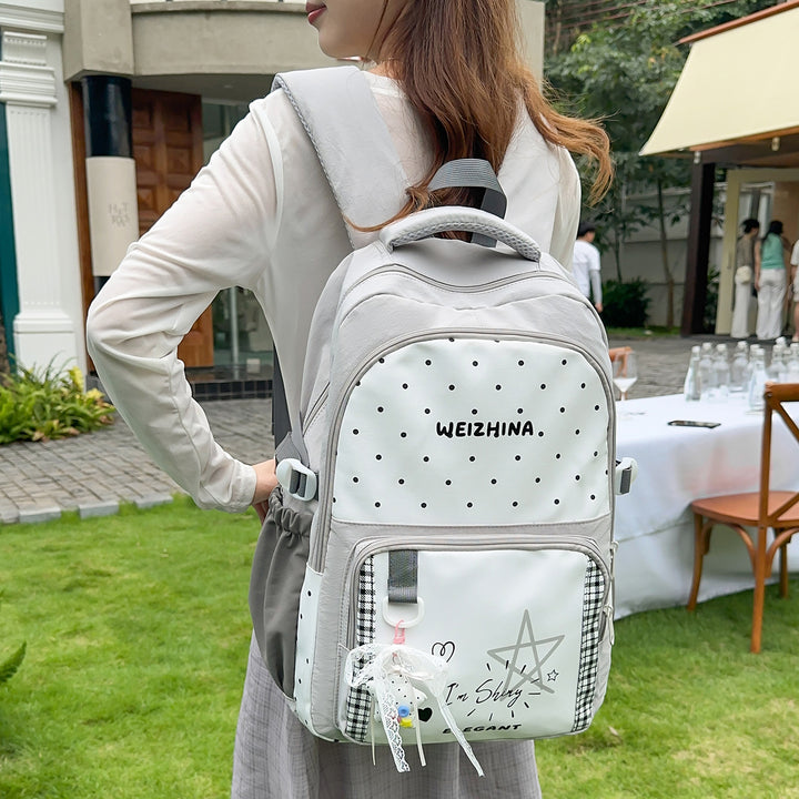 Trendy Polka Dot Backpack Stornfield 1791204846