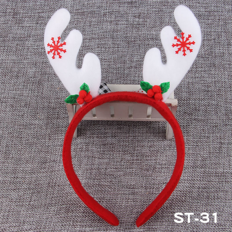 Decorative Holiday Antler Headband