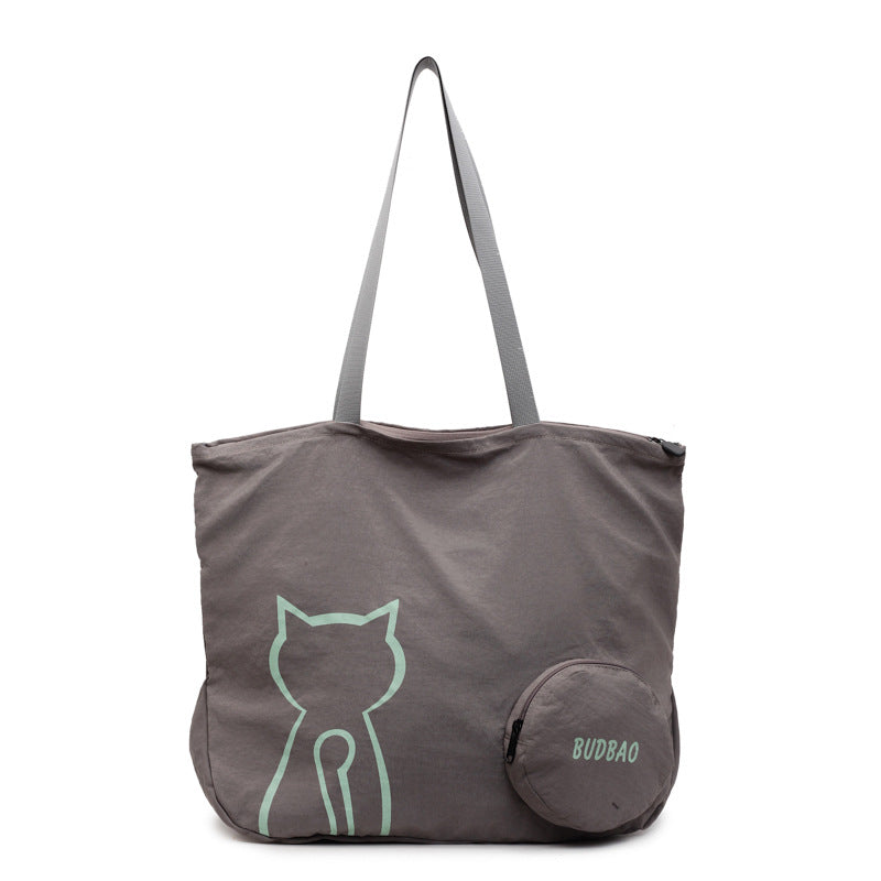 Tote bag with stylish cat design and generous storage space Stornfield