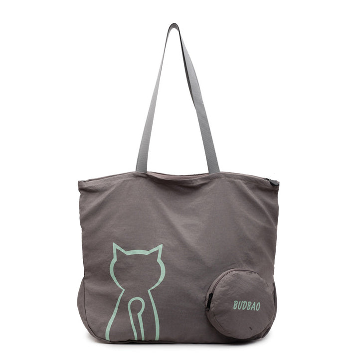 Tote bag with stylish cat design and generous storage space Stornfield