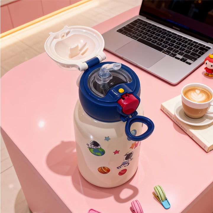 Women's water bottle with unique astronaut design Stornfield