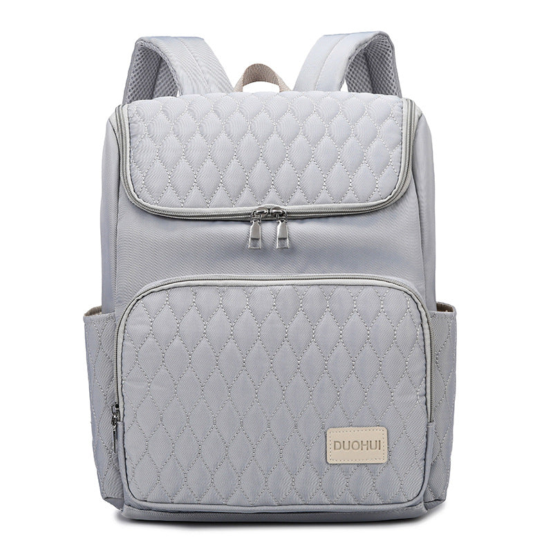 Quilted Multi-Pocket Backpack Stornfield
