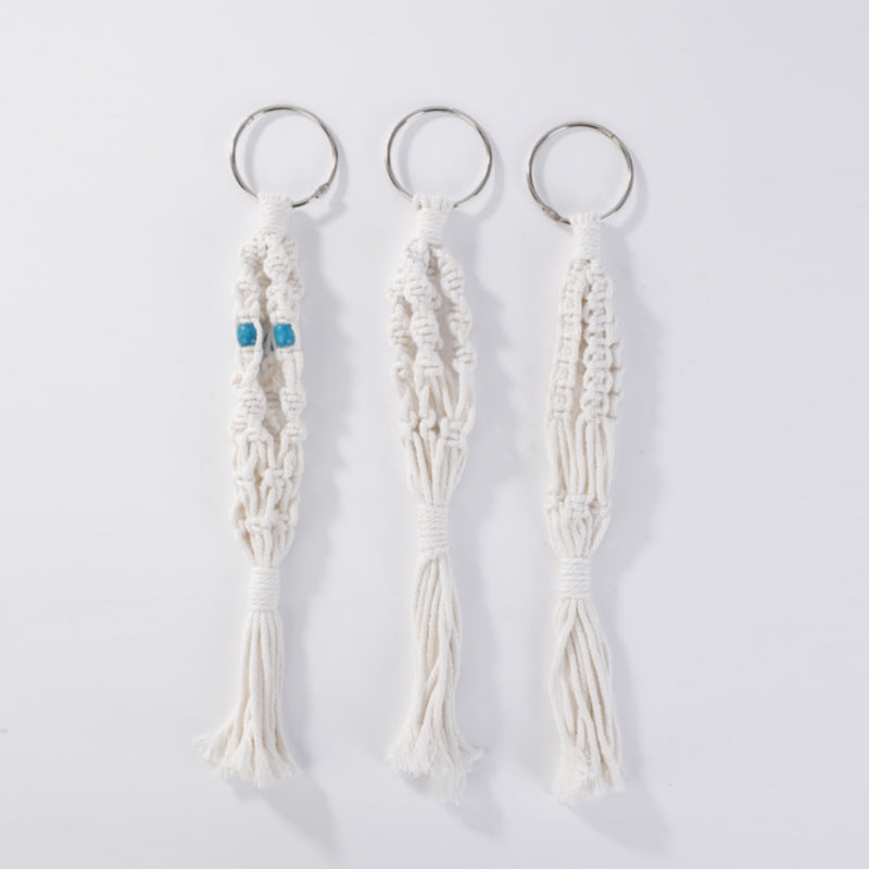 Key jewelry with macrame design Stornfield