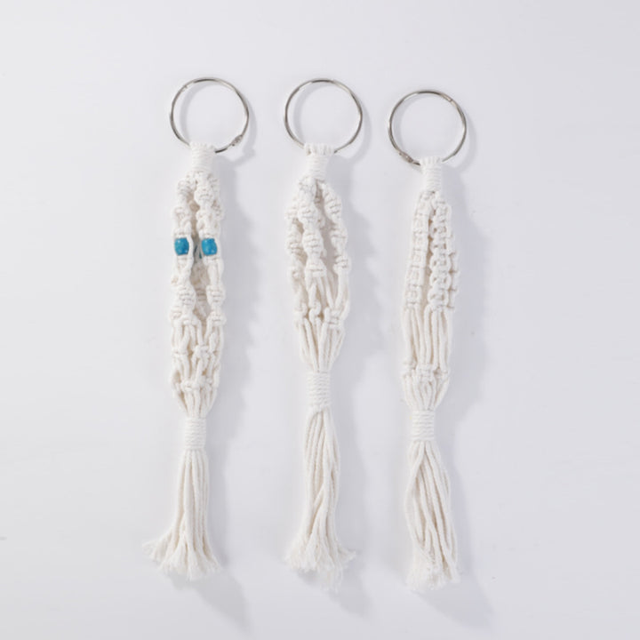 Key jewelry with macrame design Stornfield
