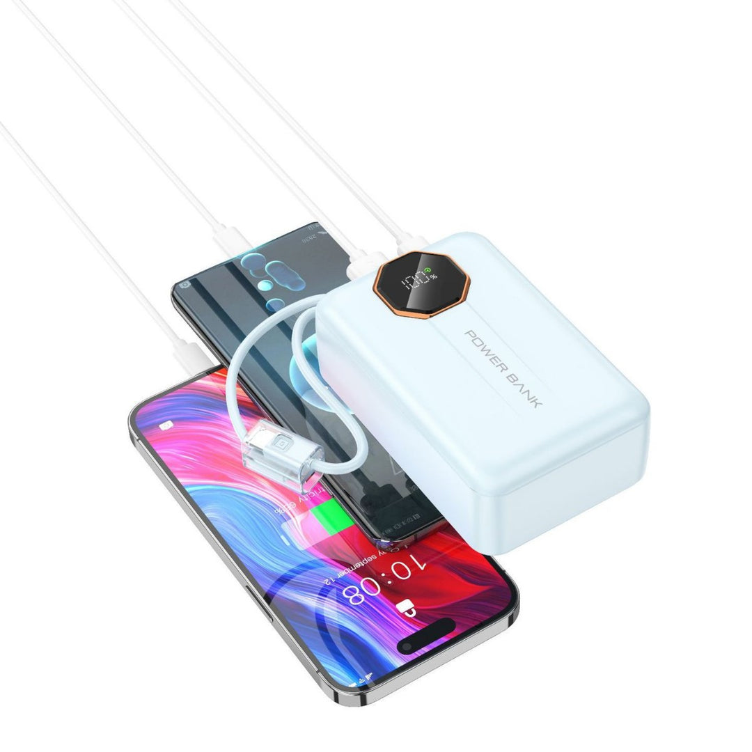 Portable power bank with integrated fast charging function and LED display Stornfield