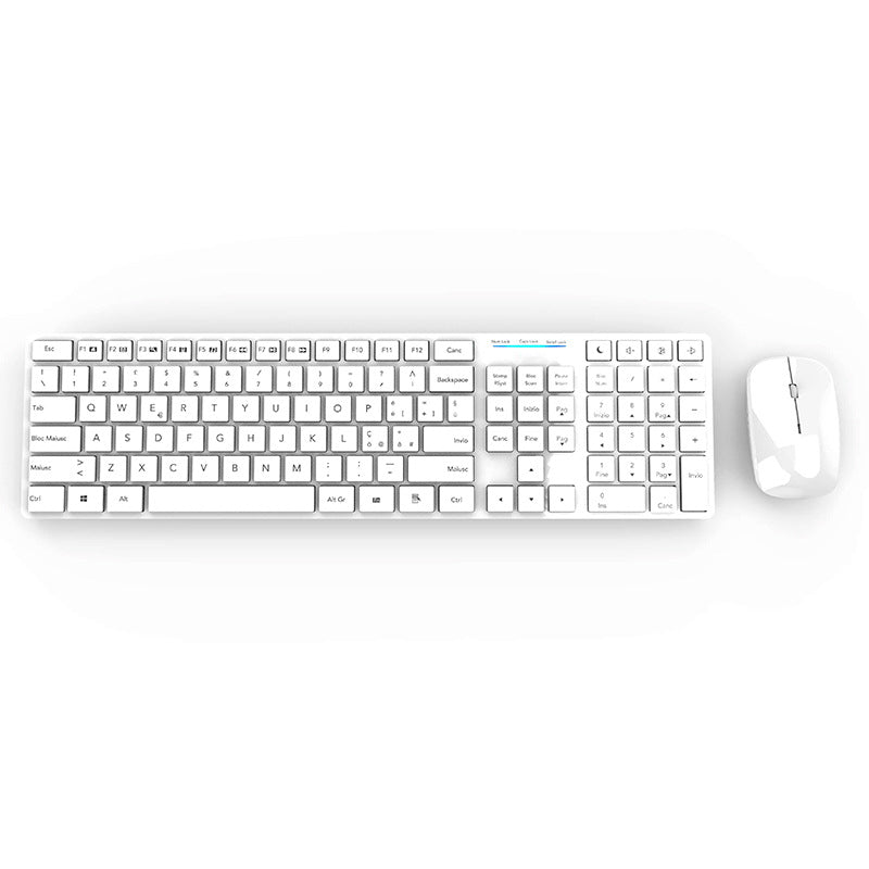 Elegant Wireless Keyboard and Mouse Set with Precision Control Stornfield