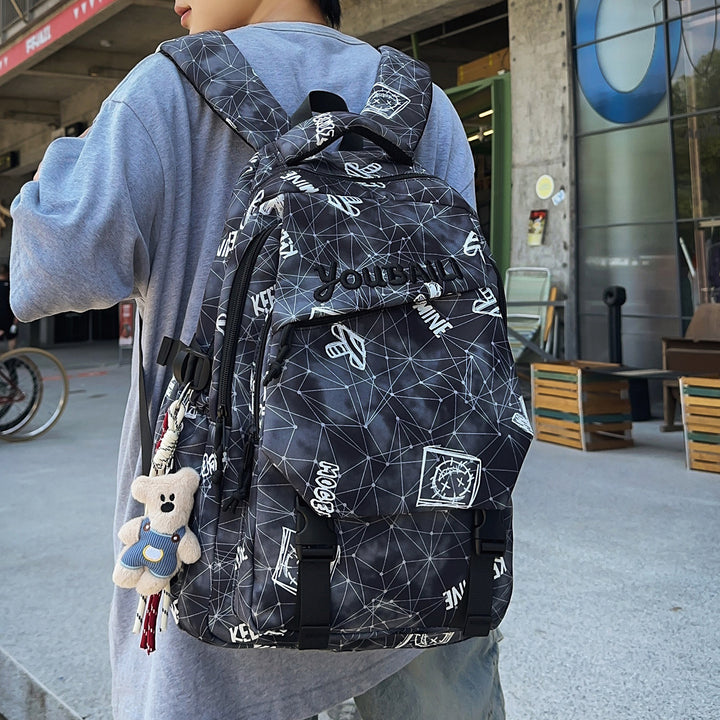 Graphic Print Casual Backpack Stornfield 1791204766