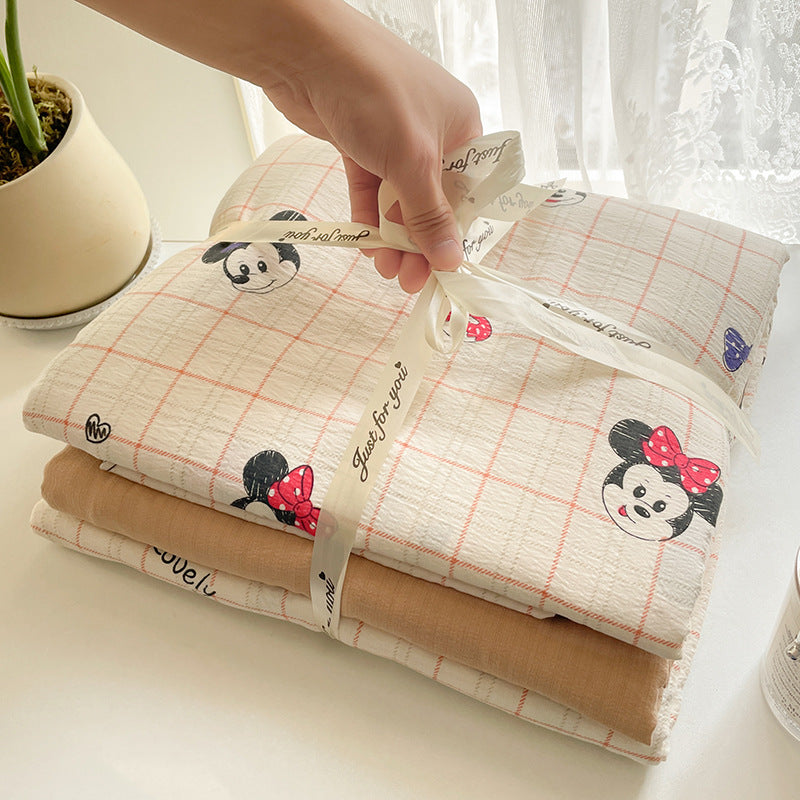 Decorative Floral Print Blanket