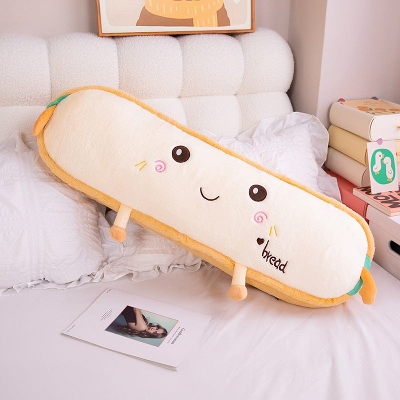 Plush Sandwich Cushion with Sweet Design Stornfield