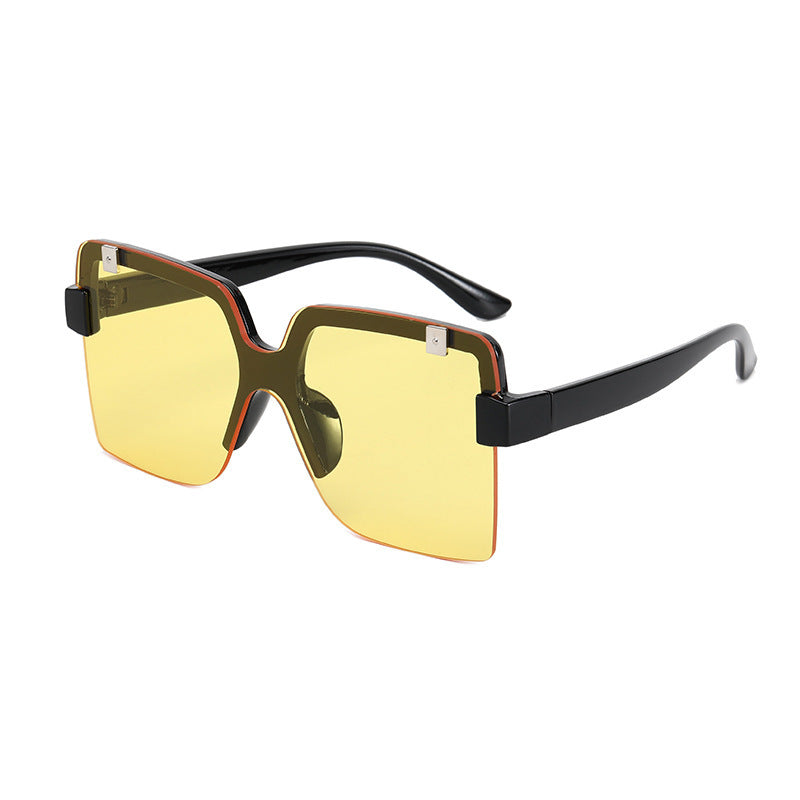 Women's Fashion Oversized Sunglasses with Futuristic Design Stornfield