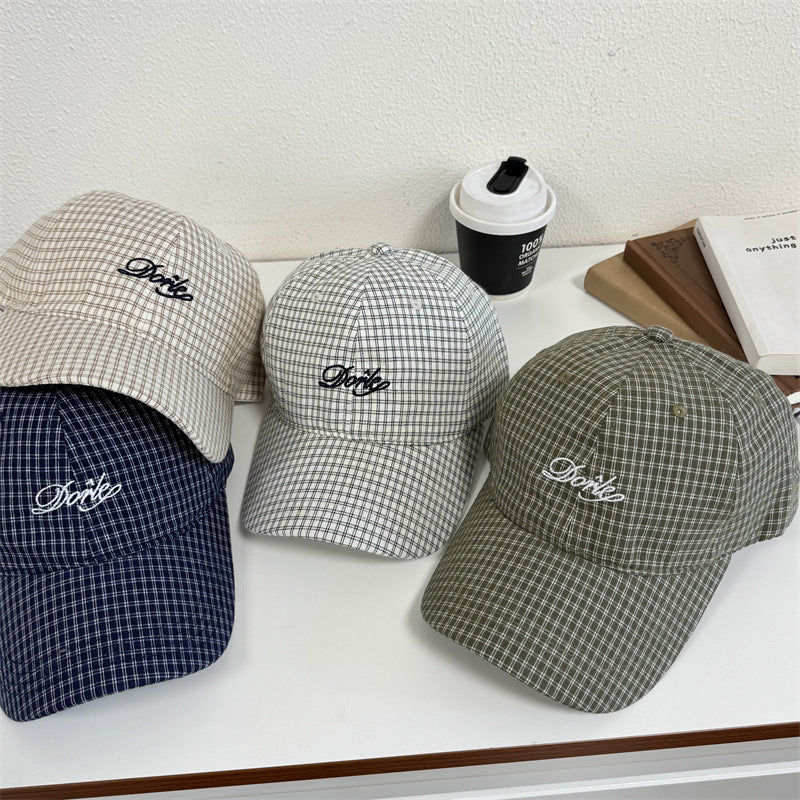 Men's Casual Checkered Baseball Cap Stornfield