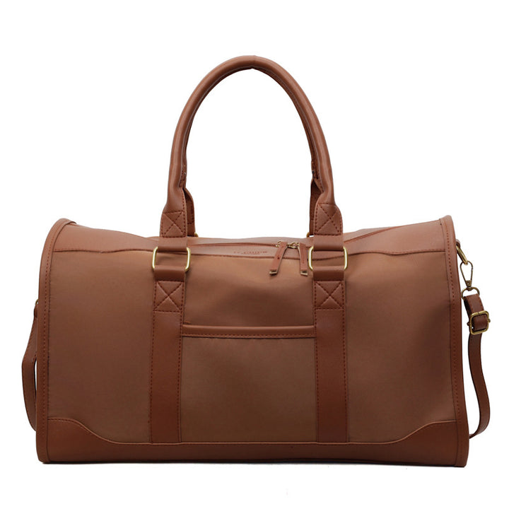 Classic Leather Travel Duffle Stornfield