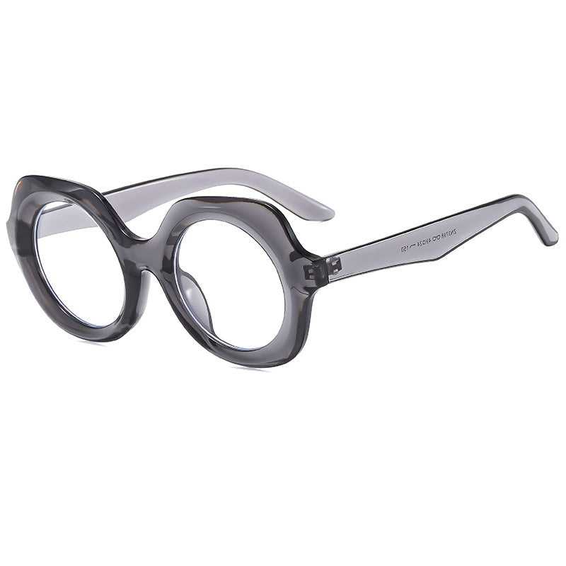 Women oversized sunglasses with stylish, curved frame Stornfield