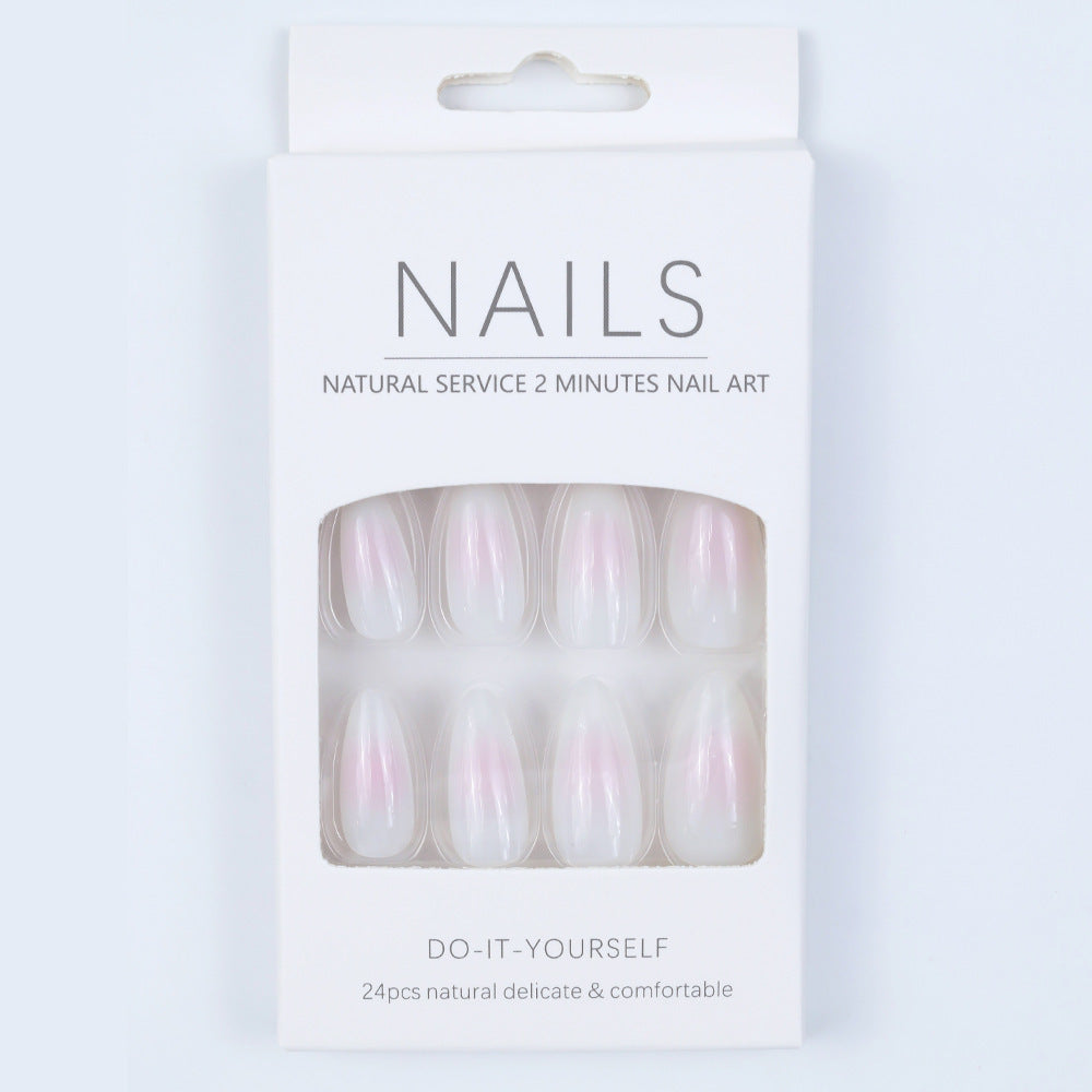 Artificial nails with elegant shine and soft gradient Stornfield