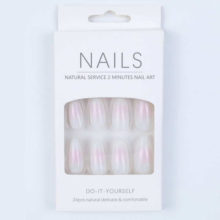Artificial nails with elegant shine and soft gradient Stornfield