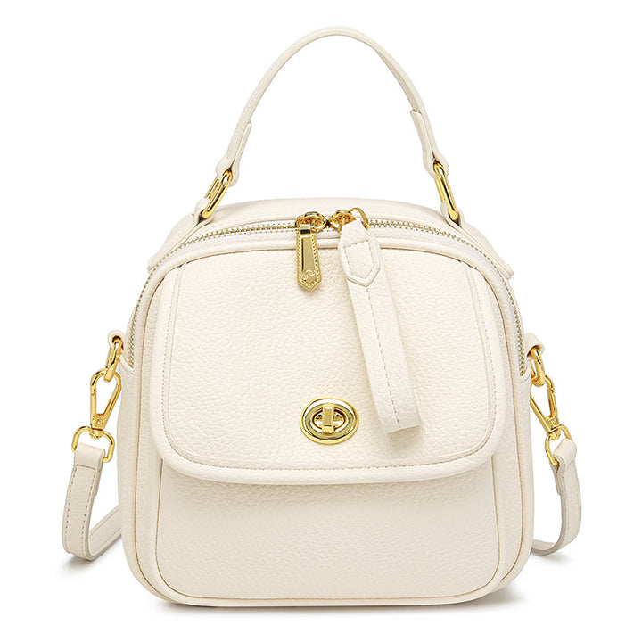 Textured Vegan Leather Crossbody Handbag Stornfield